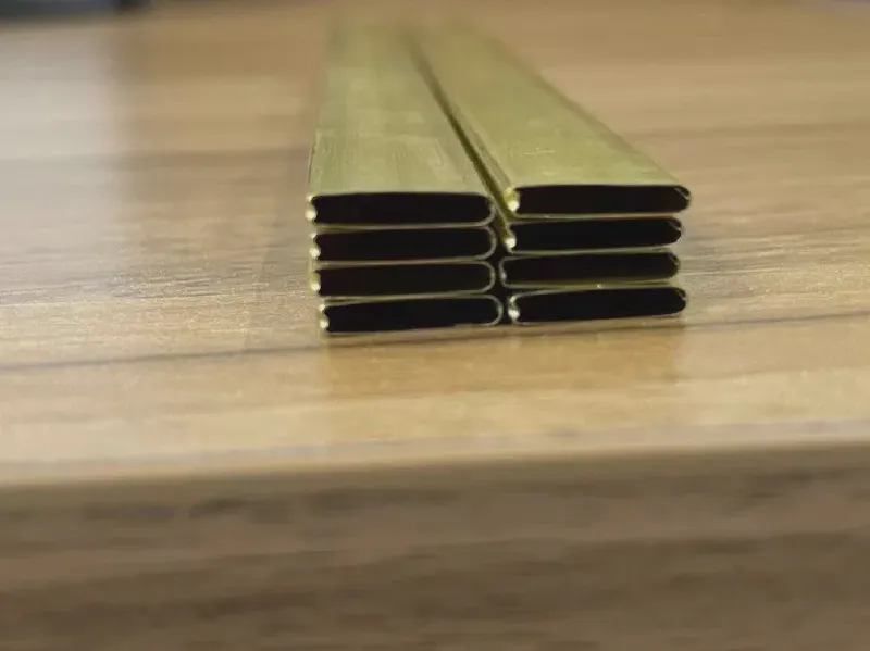 Brass Flat Radiator Tubes — product photo 1