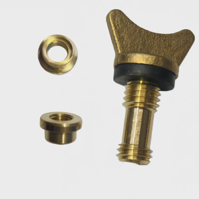 Brass M10 Radiator Drain Plug — product photo 2