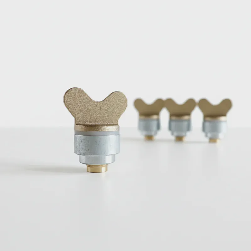 Brass M12 Drain Plug with Aluminum Base — product photo 1