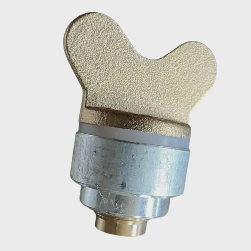 Brass M12 Drain Plug with Aluminum Base — product photo 2