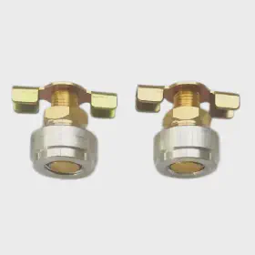 Brass NPT Drain Valve with Aluminum Base