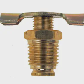 Brass 1/4-18 NPT Radiator Drain Valve