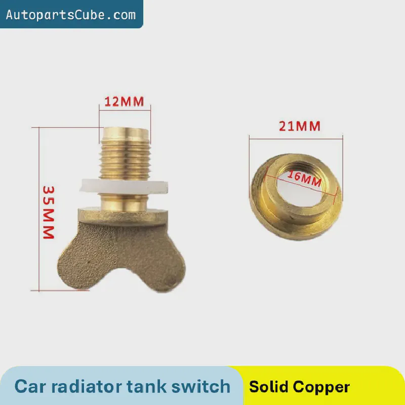Brass Butterfly Radiator Drain Valve — product photo 2