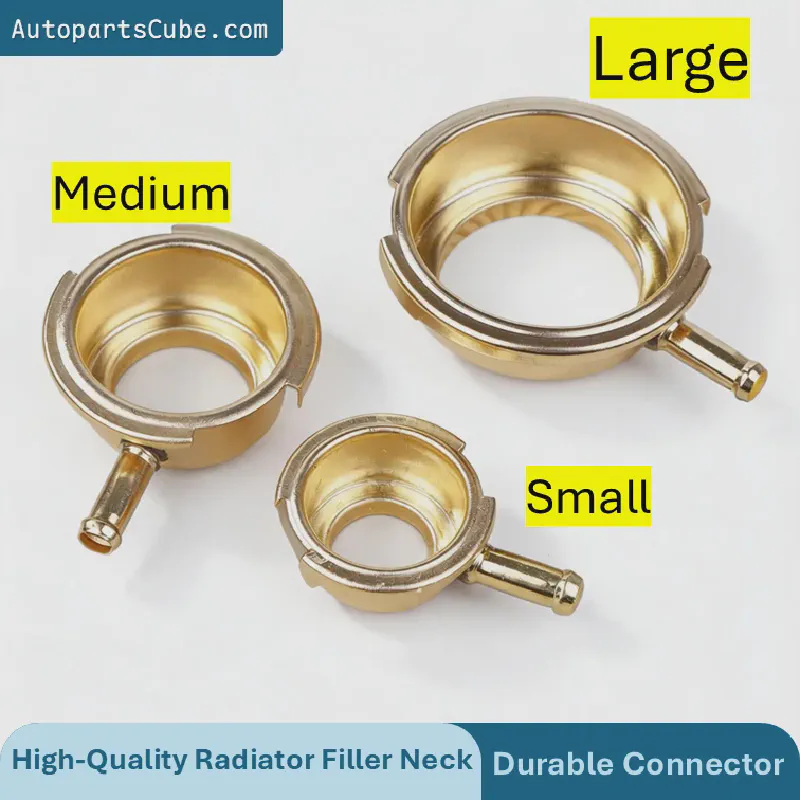Copper Weld-On Radiator Filler Neck — product photo 1