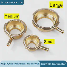 Copper Weld-On Radiator Filler Neck