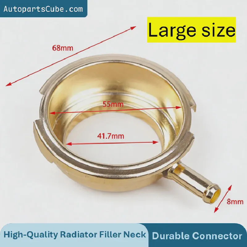 Copper Weld-On Radiator Filler Neck — product photo 4