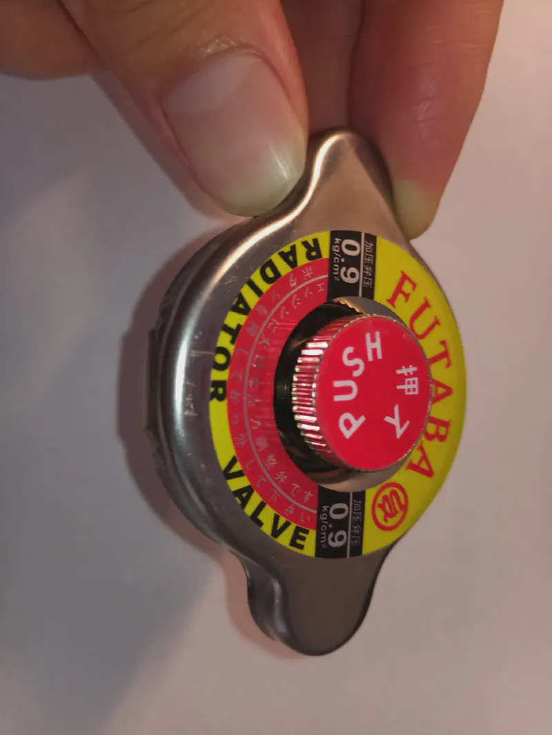 Lever-Release Radiator Caps — product photo 2
