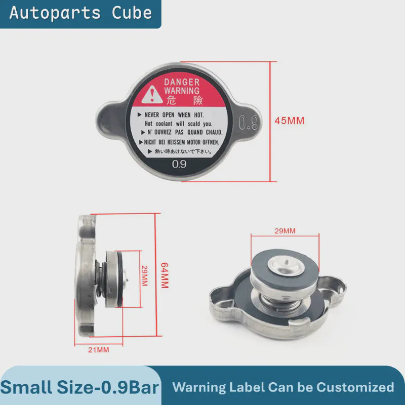 SUS430 Double-Seal Radiator Cap — product photo 2