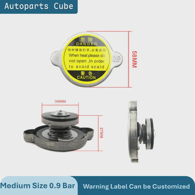 SUS430 Double-Seal Radiator Cap — product photo 5