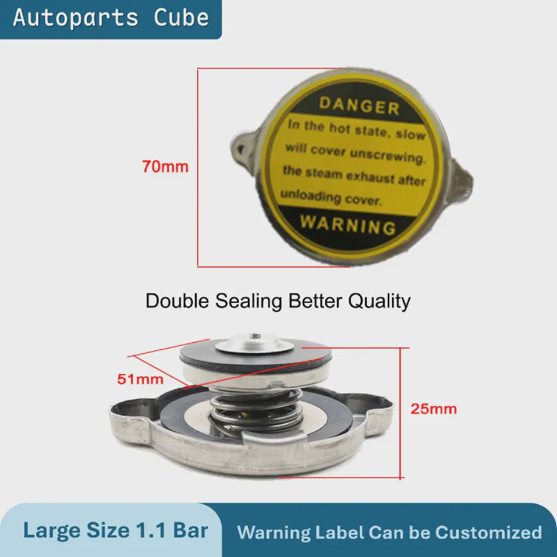 SUS430 Double-Seal Radiator Cap — product photo 8