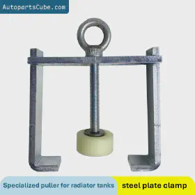 Specialized puller for radiator tanks