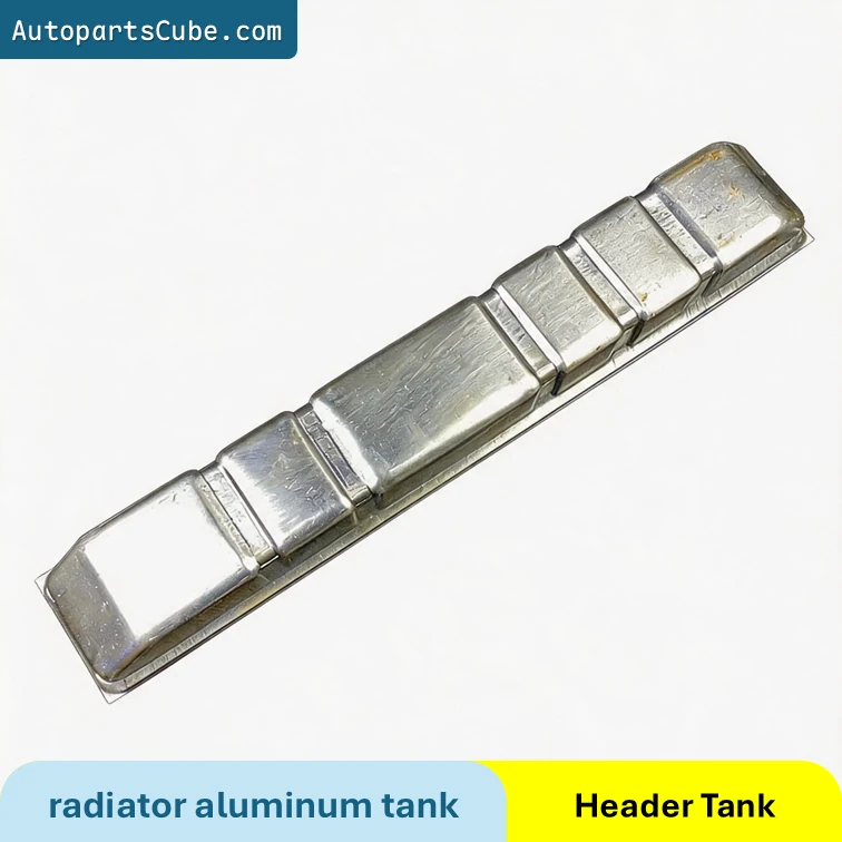 Automotive aluminum radiator header tank