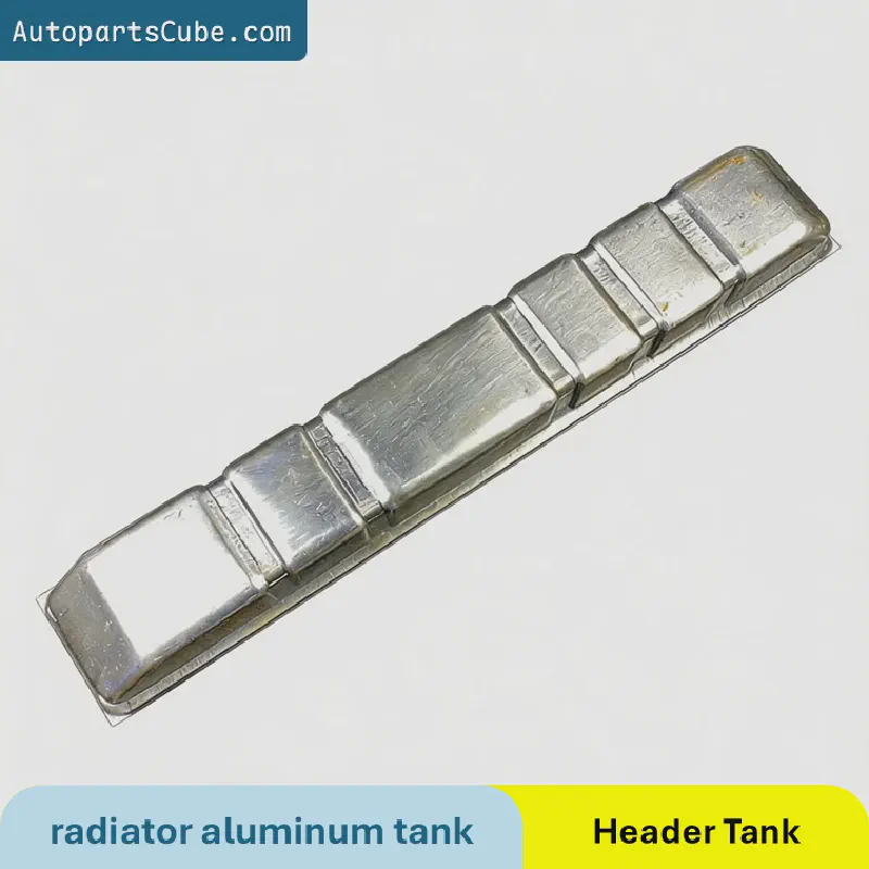 Automotive Aluminum Radiator Header Tank — product photo 1