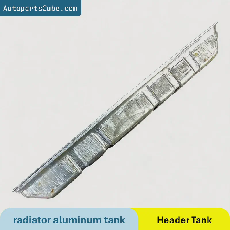 Automotive Aluminum Radiator Header Tank — product photo 2