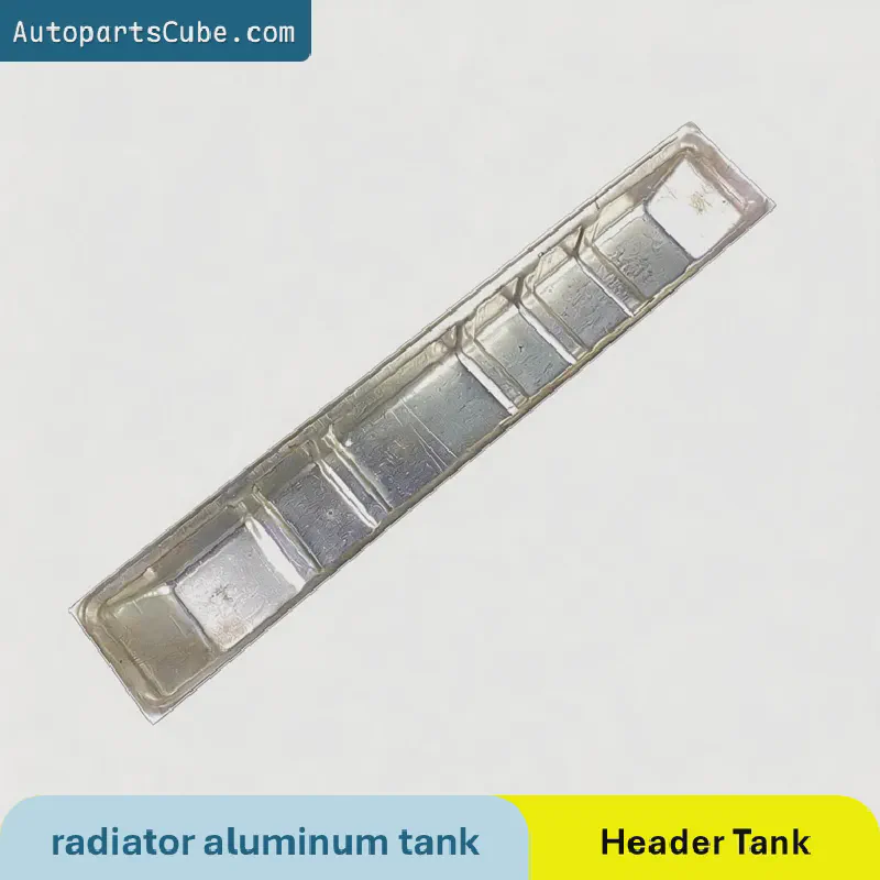 Automotive Aluminum Radiator Header Tank — product photo 4
