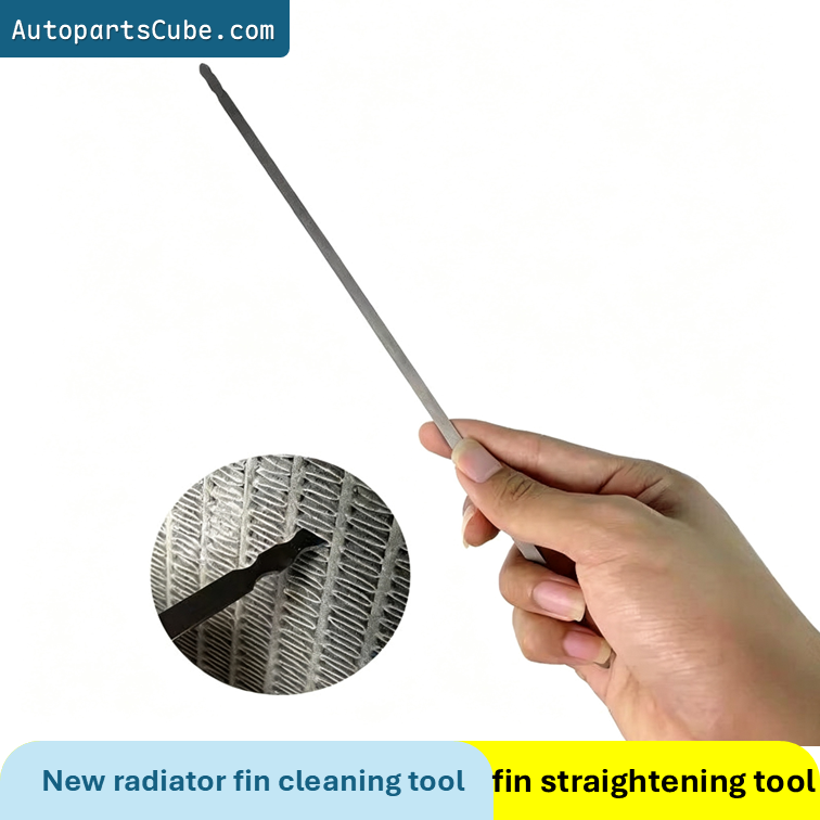 New radiator fin cleaning tool / fin straightening tool (6mm, extended and widened)